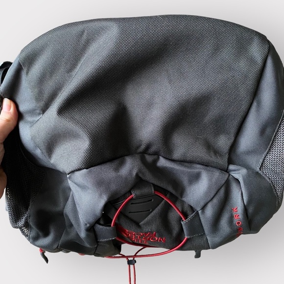 The North Face Black and Red Backpack - Picture 6 of 11